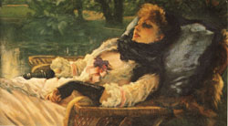 James Tissot The Dreamer(Summer Evening)